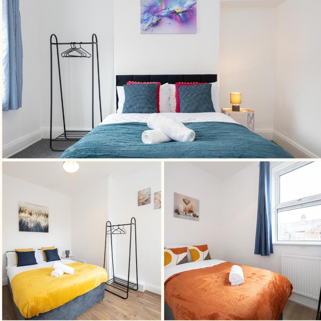 Bright & Modern 3 Bedroom Old Trafford Home Manchester Esterno foto